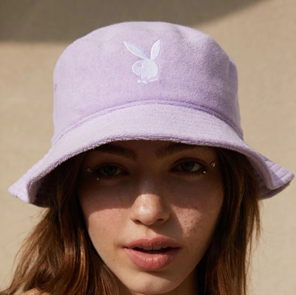 PLAYBOY PacSun Purple Bucket Hat Women's